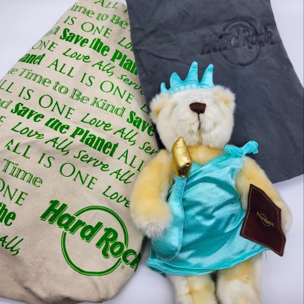 Hard Rock Cafe Collectibles Bags and Bear